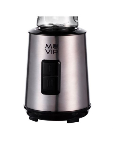 Muvip Batidora Smoothie 300W Inox 2 Vasos 600ml...