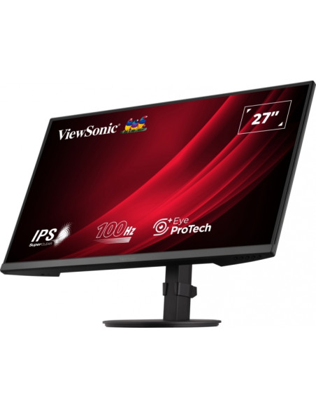 Viewsonic Monitor 27" VG2708A-MHD LED IPS FullHD - 16:9 - VGA - HDMI - DisplayPort - Altavoces - Ajustable en Altura - Color Ne