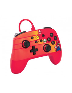 PowerA Mando con Cable Enhanced para Nintendo Switch - Speedster Mario
