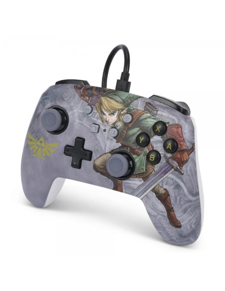 PowerA Mando con Cable Enhanced para Nintendo Switch - Valiant Link