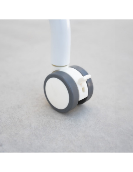 Tooq iLove Soporte de Suelo con Ruedas para Pantallas de 49-80" - Bandeja Inferior Multiusos - Ruedas con Sistema de Bloqueo -