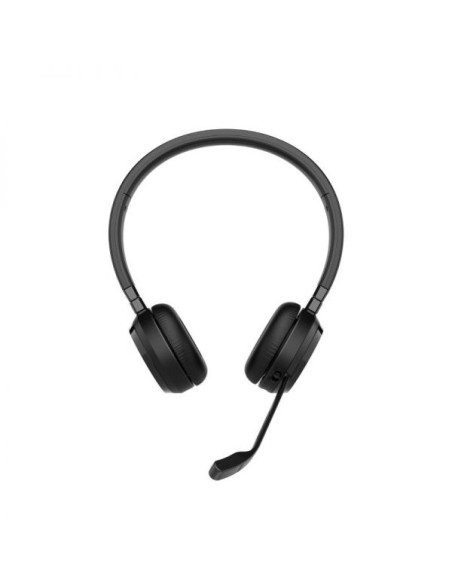 Jabra Evolve 65 TE UC Stereo Auriculares con Microfono Bluetooth - Cancelacion de Ruido - Autonomia hasta 12h - Diadema Ajustabl