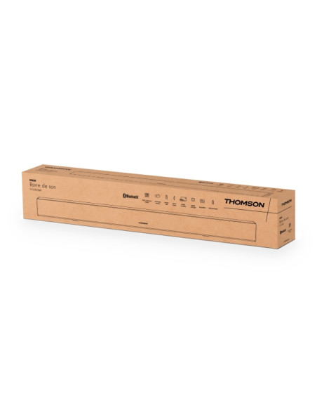 Thomson SB180BT Barra de Sonido Inalambrica- Potencia Musical 120W -   Color Negro