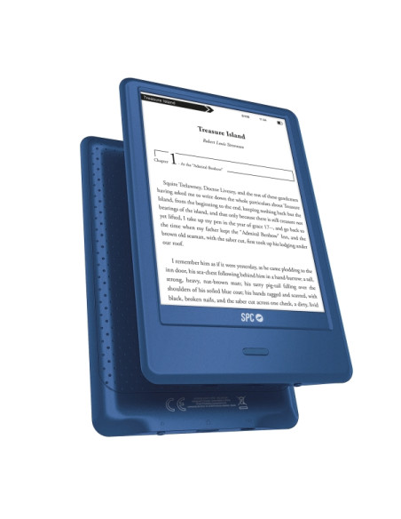 SPC Dickens Light 2 Pro Ebook - Pantalla Retroiluminada 6" Tactil -  Tinta Electronica - 8GB de Almacenamiento - Fino y Ligero