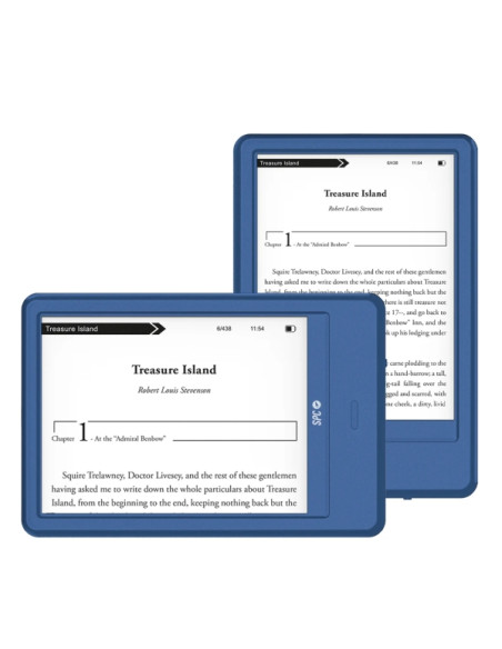 SPC Dickens Light 2 Pro Ebook - Pantalla Retroiluminada 6"" Tactil -  Tinta Electronica - 8GB de Almacenamiento - Fino y Ligero