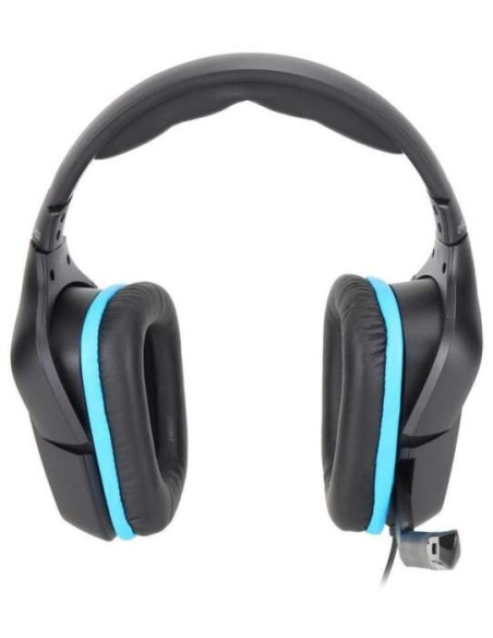 Logitech G432 Auriculares Gaming USB DTS 7.1 con Microfono - Microfono Plegable - Diadema Ajustable - Almohadillas Acolchadas -