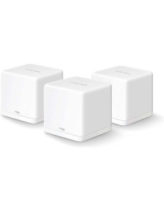 Mercusys H30G Sistema Wi-Fi Mesh AC1300 Dual Band - 3 Unidades Halo - Cobertura hasta 260 m  - Roaming sin Interrupciones