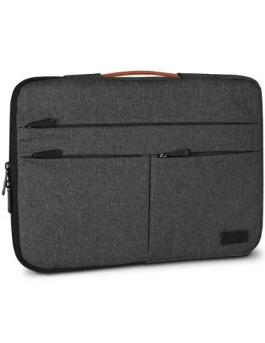 Subblim Funda Air Padding 360 - 380x275x30 mm - Protección 360º con Air Padding - Múltiples bolsillos - Resistente y duradera -