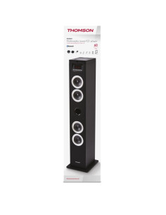 Thomson DS120CD Torre de Sonido- Potencia Musical 60W - Color Negro