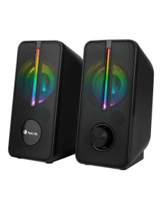NGS Gaming GSX-150 Altavoces USB 2.0 12W - Iluminacion LED RGB - Conexion Jack 3.5mm - Controles en Altavoz