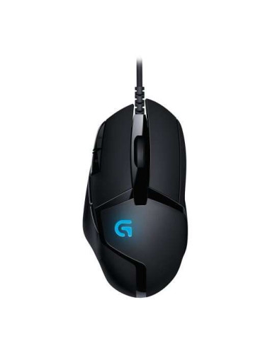Logitech G402 Hyperion Fury Raton USB 4000dpi - 7 Botones Programables - Iluminacion LED - Uso Diestro - Color Negro