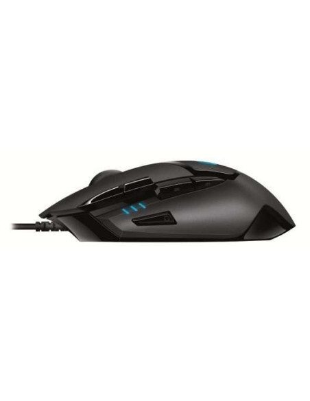 Logitech G402 Hyperion Fury Raton USB 4000dpi - 7 Botones Programables - Iluminacion LED - Uso Diestro - Color Negro