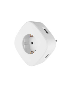 Orbegozo EN 1500 Enchufe 4 en 1 - Carga Multiples Dispositivos Simultaneamente - Compacto y Versatil - Ideal para Viajes y Despl
