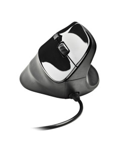 NGS Samsara Raton Ergonomico Vertical Laser 3200dpi - 5 Botones - Silencioso - Color Negro
