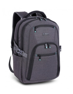 Urban Factory Heavee Green Mochila de Viaje para Portatil 17.3"" - Ecologica - Color Gris