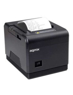 Approx Impresora Termica de Recibos - Resolucion 203dpi - Velocidad 200mm/s - USB, RS232 y RJ11 - Auto-Corte y Corte Manual