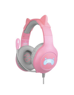 FR-TEC Auriculares Gaming Tanooki - Auriculares Gaming con Luz LED - Sonido Estereo Hd en Altavoces de 50mm - Cancelacion de Rui