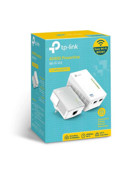 TP-Link TL-WPA4220KIT Kit Extensor Powerline WiFi AV600 a 300Mbps