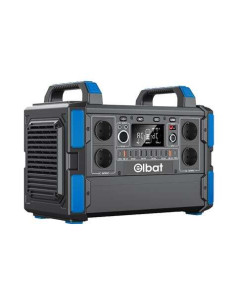 Elbat Generador de Energia Portatil - 1000W - Bateria de Litio 327.600Mah - Funcion BMS - Carga con Panel Solar - Incluye Adapta