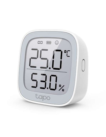 TP-Link Tapo T315 Sensor de Temperatura y Humedad - Pantalla 2.7" - Monitoreo Preciso en Tiempo Real - Notificacion Instantanea