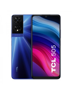 TCL 505 Smartphone Pantalla 6.75" - 6GB - 256GB - Camara 50MP - Bateria 5010mAh - Admite Carga de 10W - Color Azul