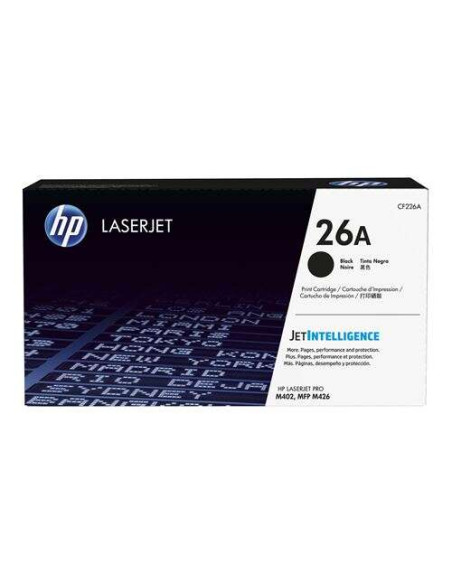 HP CF226A Negro Cartucho de Toner Original - 26A