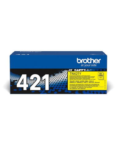 Brother TN421 Amarillo Cartucho de Toner...