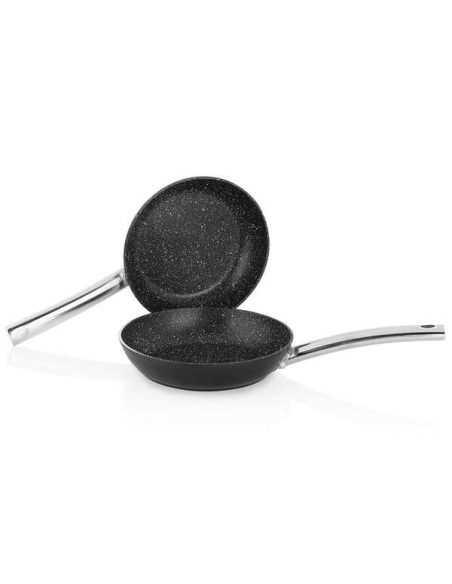 Orbegozo SFB 9018 Sarten de Aluminio forjado 18cm - Cocina Sana y Ecologica - Antiadherente - Apta para todo tipo de Fuegos