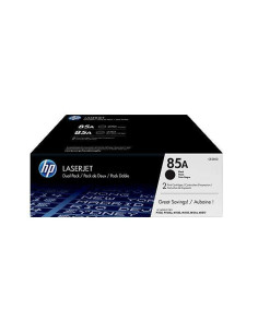 HP CE285A Negro Pack de 2 Cartuchos de Toner Originales - 85A