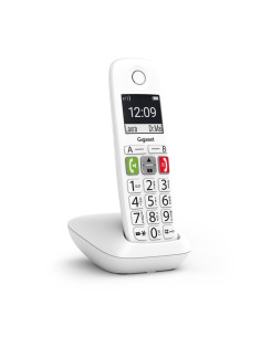 Gigaset E290 Telefono Inalambrico Dect - Pantalla Grande en B/N - Teclas con Numeros Grandes - Volumen con Funcion Amplificador