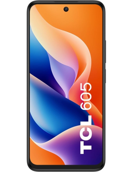 TCL 605 Smartphone 6.75"" - 4GB - 128GB - Camara 50MP - Bateria 5200mAh - Color Negro