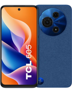 TCL 605 Smartphone 6.75"" - 4GB - 128GB - Camara 50MP - Bateria 5200mAh - Color Azul
