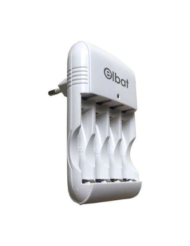 Elbat Cargador de Pilas Recargables AA/AAA
