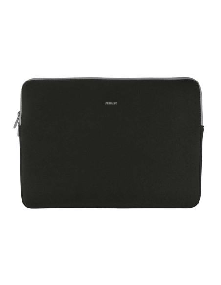Trust Primo Funda para Portatiles hasta 15.6" - Compartimento Acolchado - Suave y Ligera - Neopreno Viscoelastico - Color Negro