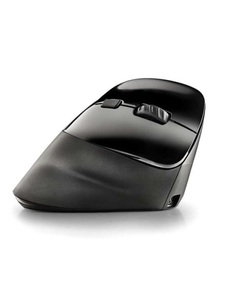 NGS Evo Moksha Raton Vertical Ergonomico Inalambrico USB 2400dpi - 5 Botones - Teclas Silenciosas - Color Negro