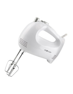 Muvip Batidora Amasadora de Mano para Reposteria 400W - 5 Velocidades - 2 Conjuntos de Varillas - Boton Turbo
