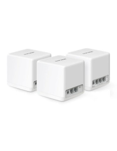 Mercusys H60X Sistema Wi-Fi 6 Mesh AX1500 Doble Banda - 3 Unidades Halo - Cobertura hasta 550 m  - Color Blanco 2