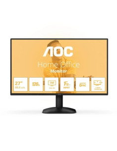 AOC 27B31H Monitor 27" LED IPS FullHD 120Hz - Respuesta 1ms - HDMI, VGA - VESA 100x100mm - Color Negro