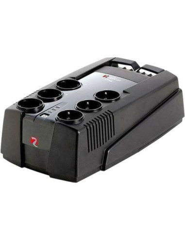 Riello i-Plug SAI 80-800 VA / 480W Offline - USB 2.0, 6x Shucko + 2x IEC