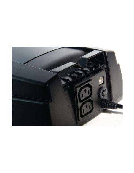 Riello i-Plug SAI 80-800 VA / 480W Offline - USB 2.0, 6x Shucko + 2x IEC