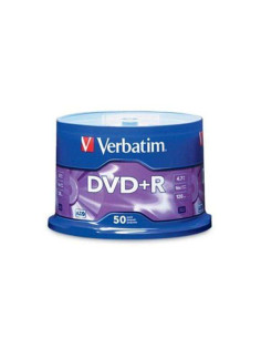Verbatim DVD+R 16x 4.7GB (Tarrina 50 Uds)