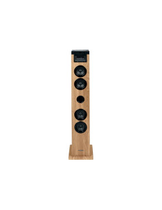 Thomson Cosy DS122CD Torre de Sonido 60W Bluetooth 5.0 - Reproductor de CD - Entrada AUX 3,5mm, USB y Lector de Tarjetas SD/MMC