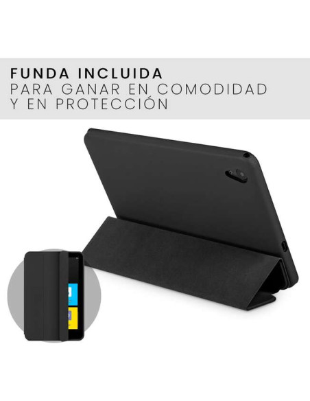 SPC Tablet Android para Mayores 10.35" - Iconos XXL - Conectividad 4G - Funda Protectora Incluida - Bateria de 6.000 Mah - 4GB