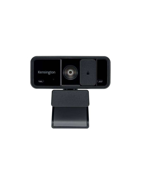 Kensington W1050 Webcam de Angulo Amplio y Enfoque Fijo 1080P - Video Nitido y Sensor de Gran Tamaño - Ajuste Manual y Campo de