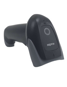Approx Lector de Codigos de Barras Inalambrico 1D/2D Bluetooth - Indicador LED y Beeper - Velocidad de Escaneo 30fps - Disparo M 2