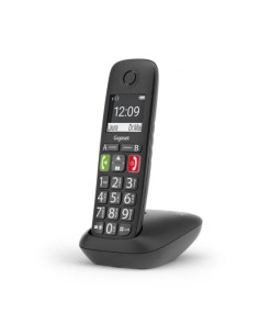 Gigaset E290 Telefono Inalambrico Dect - Pantalla Grande en B/N - Teclas con Numeros Grandes - Volumen con Funcion Amplificador