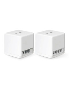 Mercusys H60X Sistema Wi-Fi 6 Mesh AX1500 Doble Banda - 2 Unidades Halo - Cobertura hasta 350 m  - Color Blanco 2