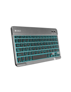 Subblim Teclado retroiluminado BT - 6mm de grosor - Conectividad Bluetooth 3.0 - Teclas de alta precisión - Batería Li-ion recar