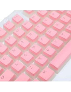 Redragon Scarab A130 Pack de 26 Teclas - Tecnologia de Inyeccion Doble Disparo - Capa Translucida - Color Rosa 2