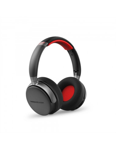 Energy Sistem Auriculares Bluetooth - 50h Autonomia - IPX5 Resistente - Deep Bass - Almohadillas Intercambiables - Diseño Plegab